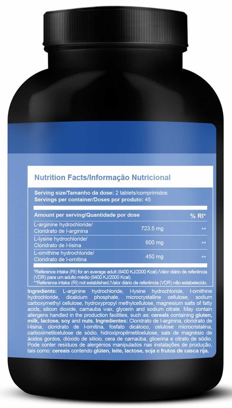 Arginina Ornitina Lisina