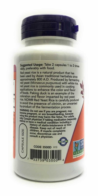 Arroz Vermelho 600mg