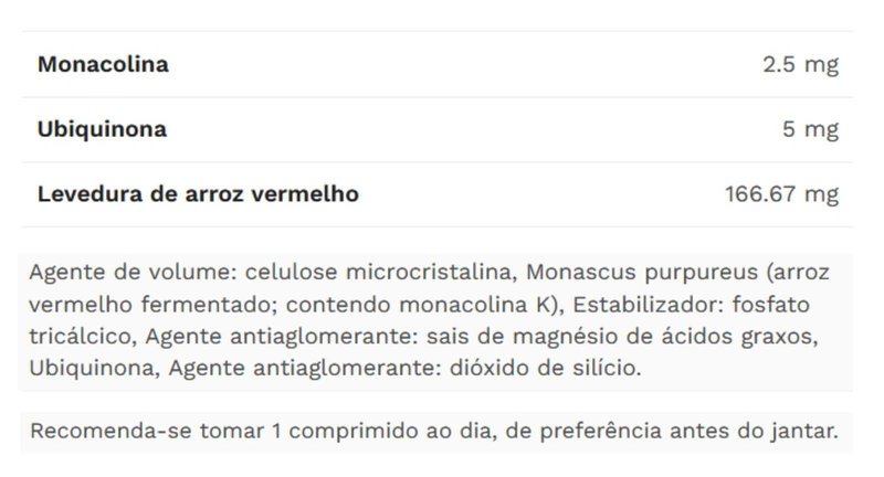 Arroz Vermelho Fermentado