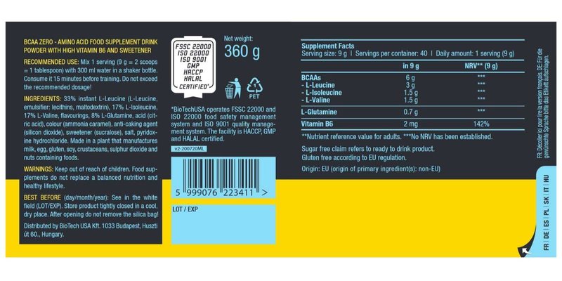 BCAA Zero