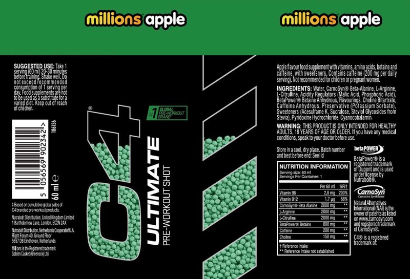 C4 Ultimate Shot Energético