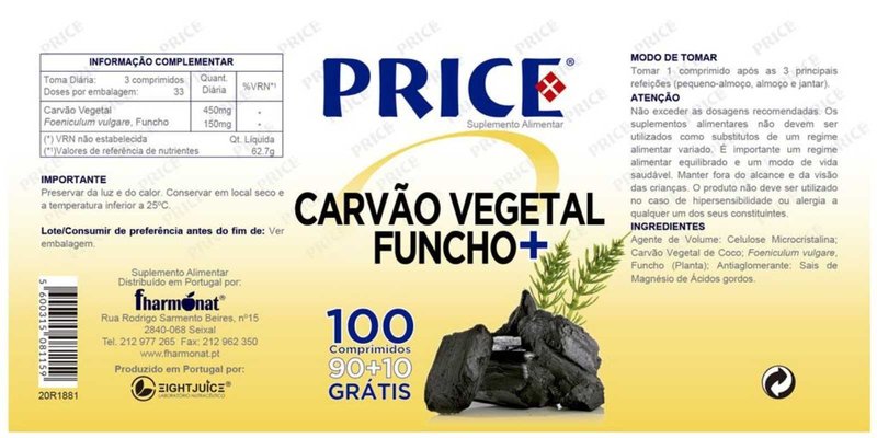 Carvão Vegetal Funcho +