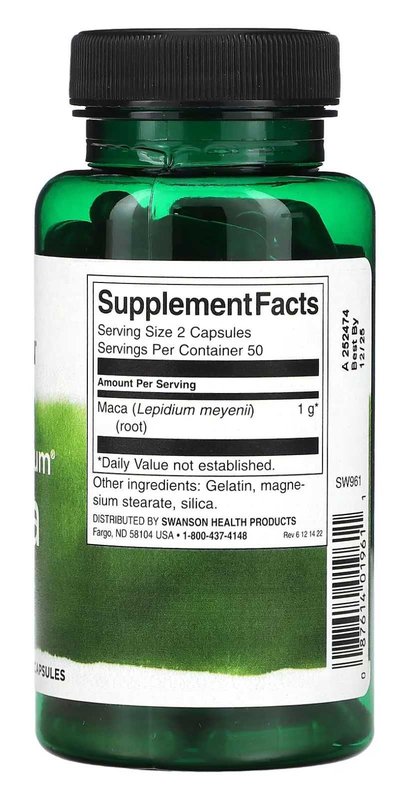 Full Spectrum Maca 500mg