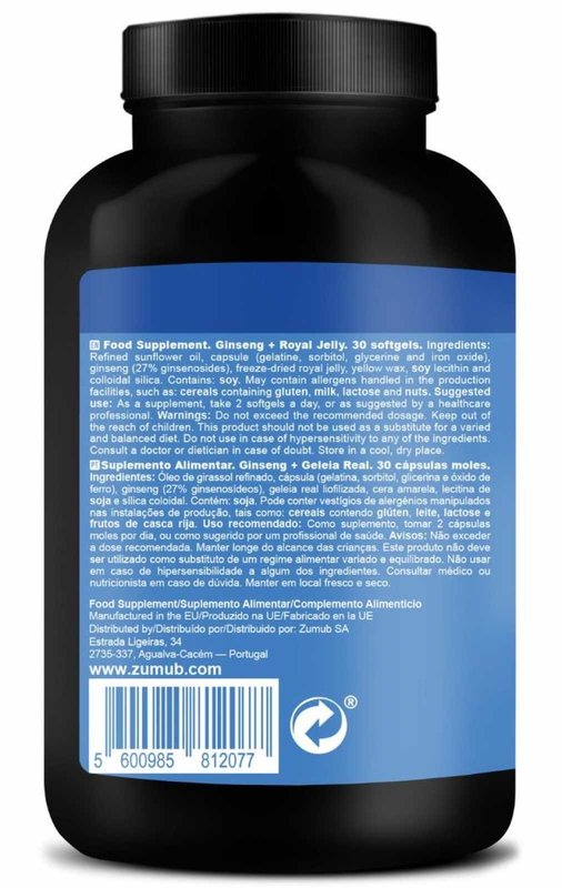 Ginseng + Geleia Real