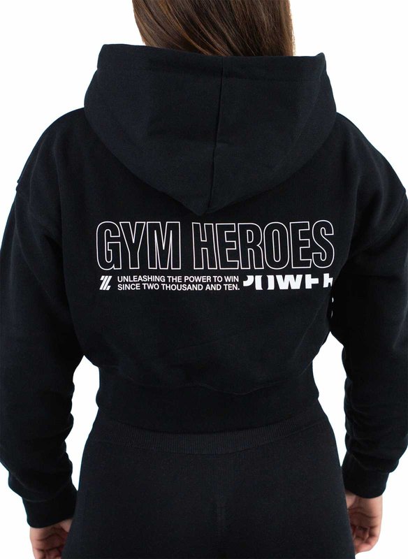 Gym Heroes Zip Crop Hoodie