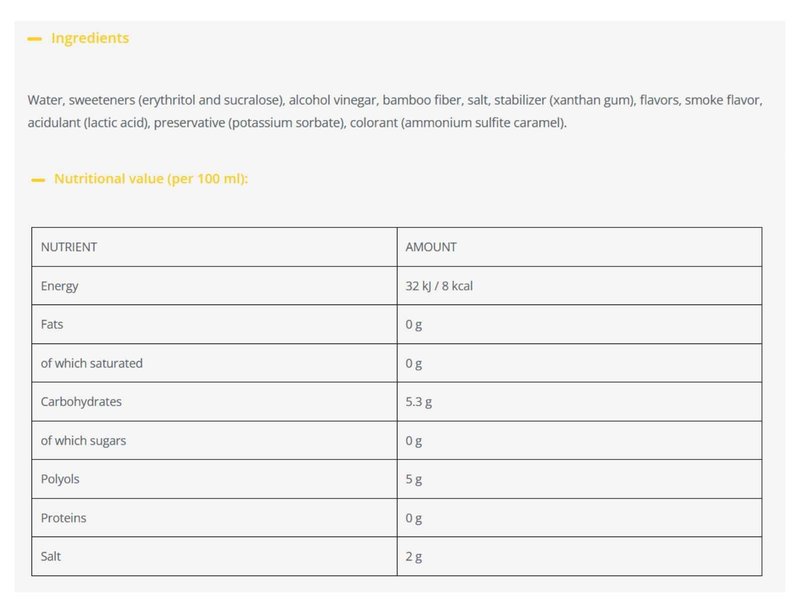 Molhos ServiVita sem calorias