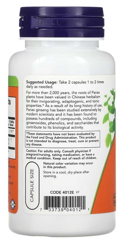 Panax Ginseng Extract 500 mg