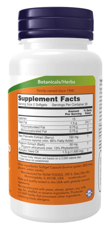 Pygeum & Saw Palmetto