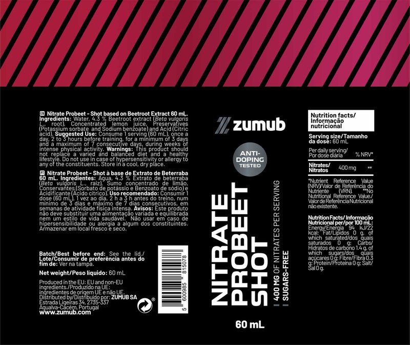 Shot Nitrate ProBeet 400