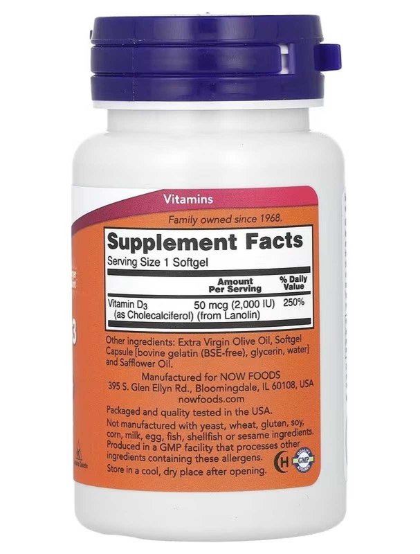 Vitamina D-3 2000 IU