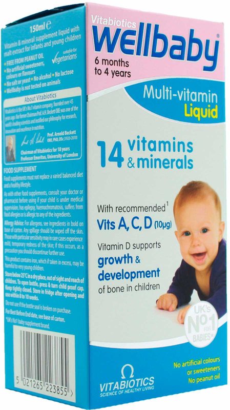 Wellkid Baby Multivitamin liquid